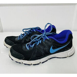 Nike Womens Revolution 2 Running Training Shoe  554902-023 SZ 7.5 Black Purple